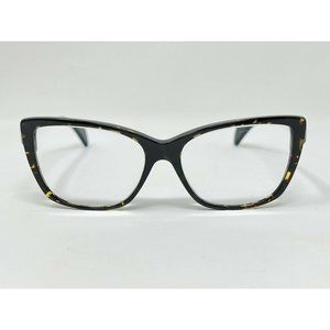 FACE A FACE AMBER 2 EYEGLASSES FRAMES Col 1215  Tortoise Black 53-16-132 Cat Eye